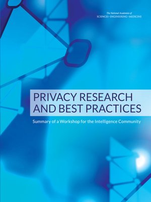 cover image of Privacy Research and Best Practices